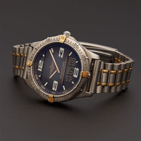 breitling watch used|pre owned breitling aerospace.